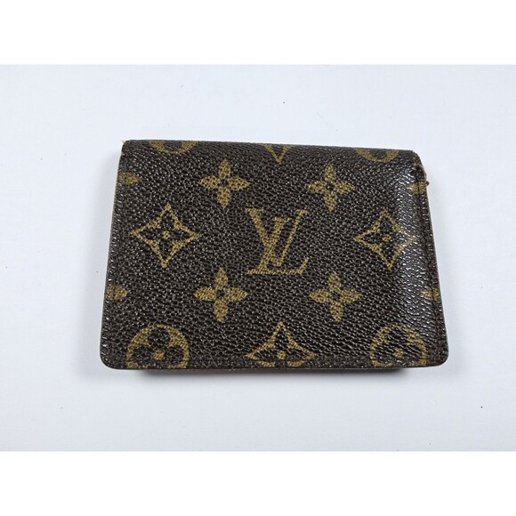 Louis Vuitton LV Monogram Clear Window Bifold Card Case - Picture 1 of 9